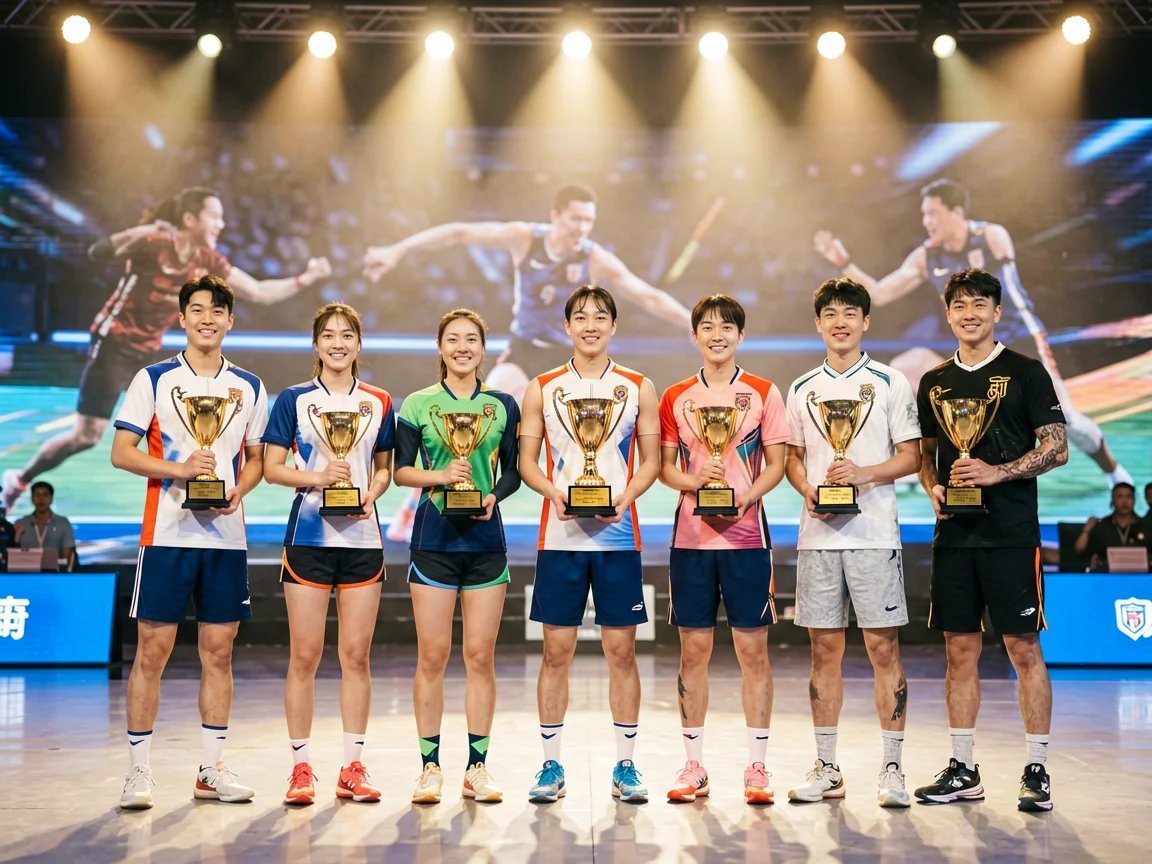 体坛名将齐聚年度最佳